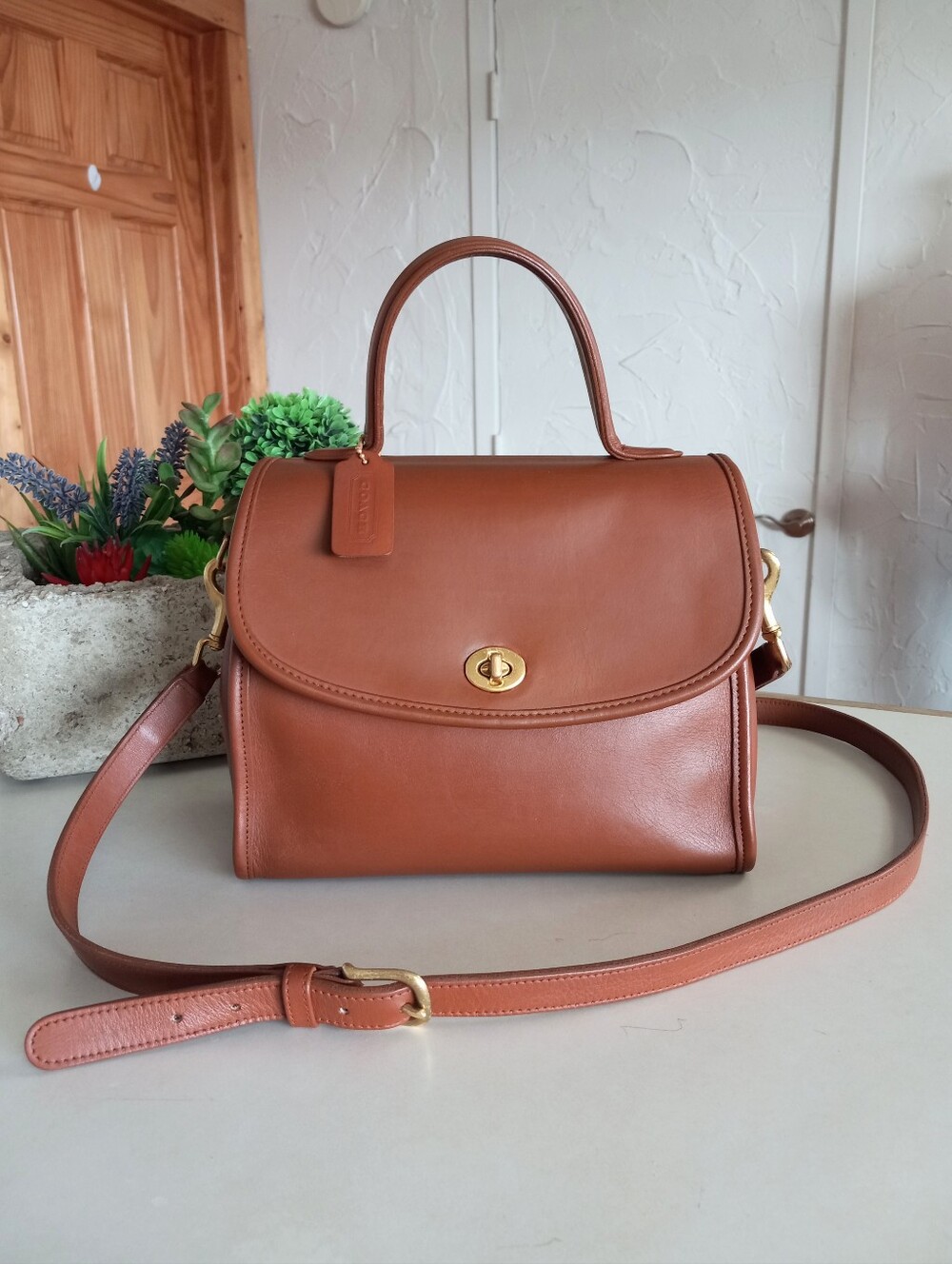 Coach Archive Manor Bag 1996,  British Tan